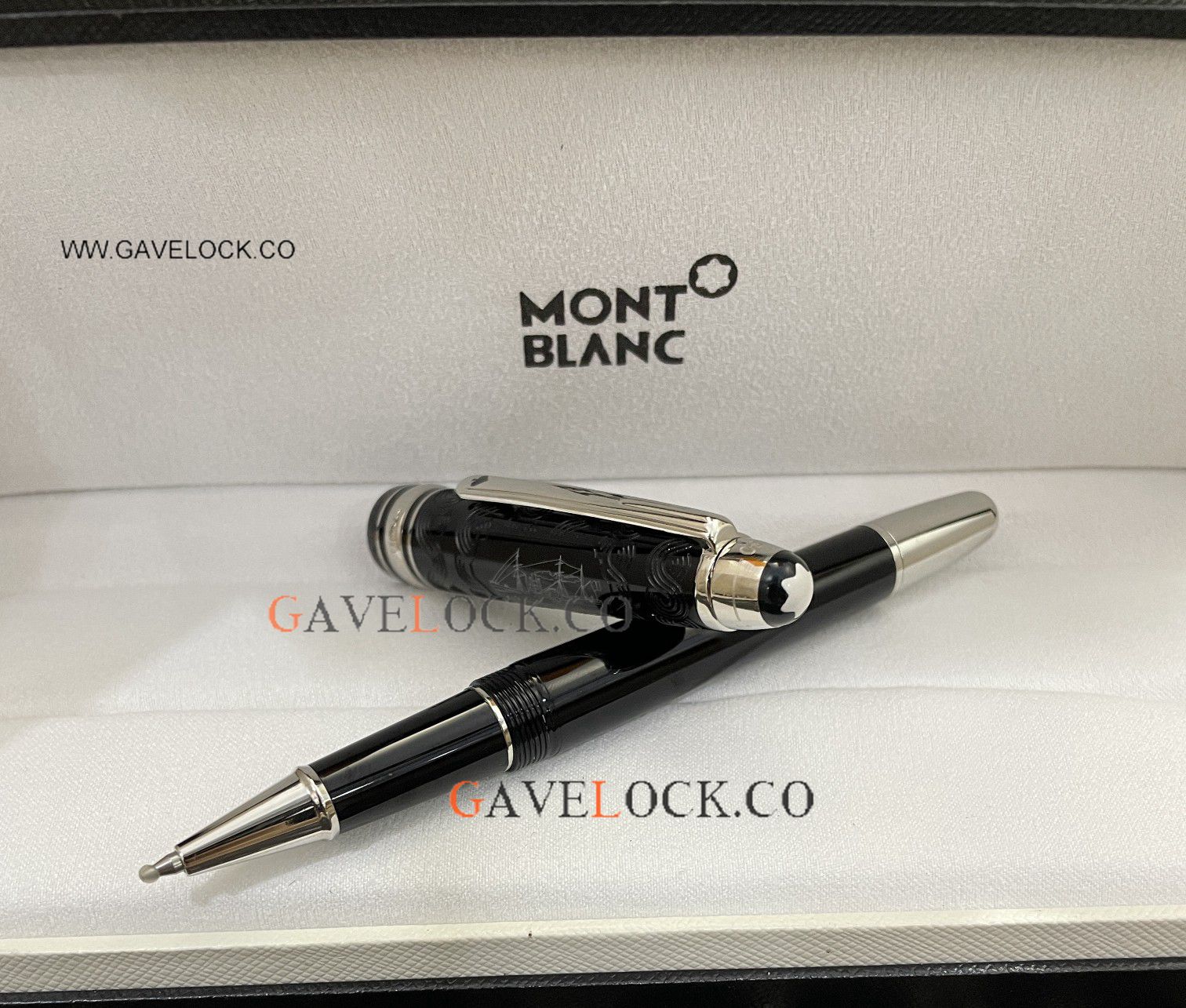 AAA Copy Montblanc Meisterstück 80 days Black Rollerball 145 Mid-size